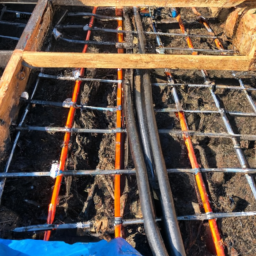 Construction d'une Fondation en Béton Armé pour un Bâtiment Durable Vire